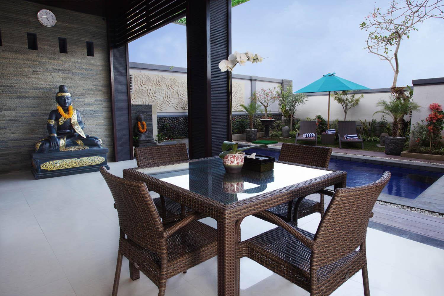 The Nakula Villas Kuta Lombok Szoba fotó